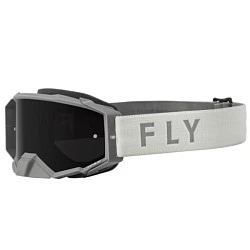 Fly Racing Zone Pro 2022 мотоочки, серый, черная тонированная линза