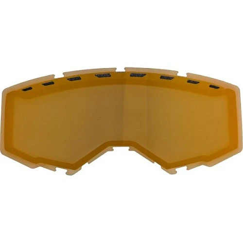 Fly Racing Focus/Zone Dual Lens With Vents Polarized Orange Mirror/Smoke линза