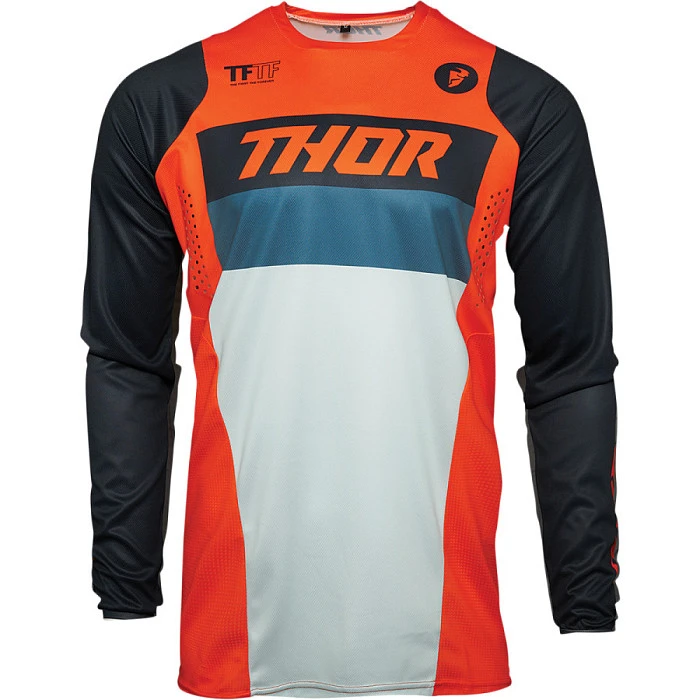 Thor Pulse 2021 Racer Orange/Midnight джерси