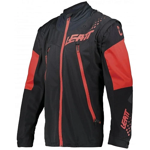 Leatt Moto 4.5 Lite 2023 Black/Red мотокуртка, черно-красный