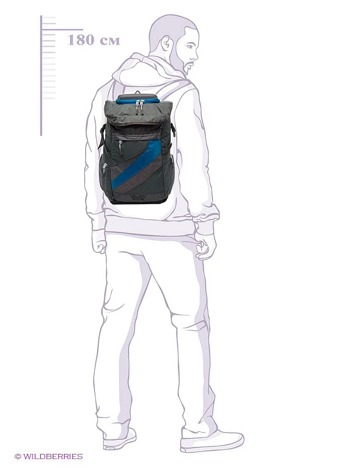 OGIO X-Train Pack Black/Silver рюкзак, черно-серебристый