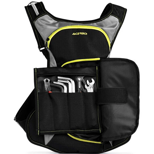 Acerbis Acqua Drink Black/Yellow, рюкзак-гидропак, 5/2 L