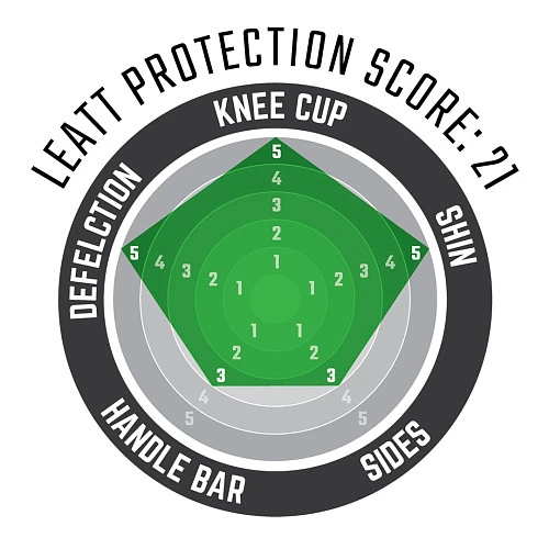 Leatt 3.0 Knee Shin Guard EXT наколенники, бело-черный
