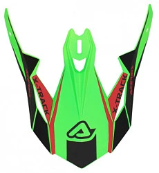Acerbis X-TRACK 22-06 Fluo-Green/Black козырек к шлему