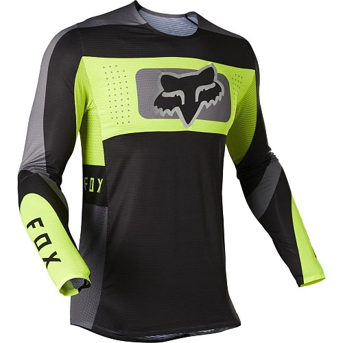 Fox Racing Flexair Mirer Black/Yellow джерси
