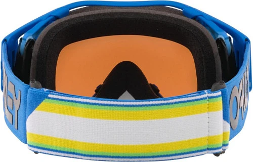 Oakley Airbrake Heritage Stripe Blue / Prizm MX Sapphire Iridium мотоочки (OO7046-97)