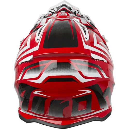 Airoh Aviator 2.3 шлем внедорожный, красно-бело-черный