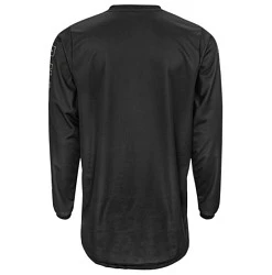 Fly Racing F-16 2022 джерси подростковая, черно-серый