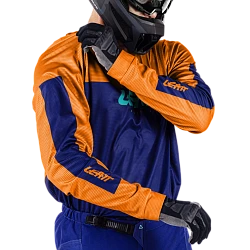Leatt 3.5 Ride Kit Junior 2026 Orange комплект подростковый, мотоштаны + джерси, оранжевый