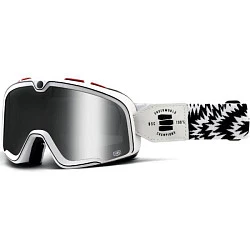 100% Barstow Death Spray Silver Lens мотоочки