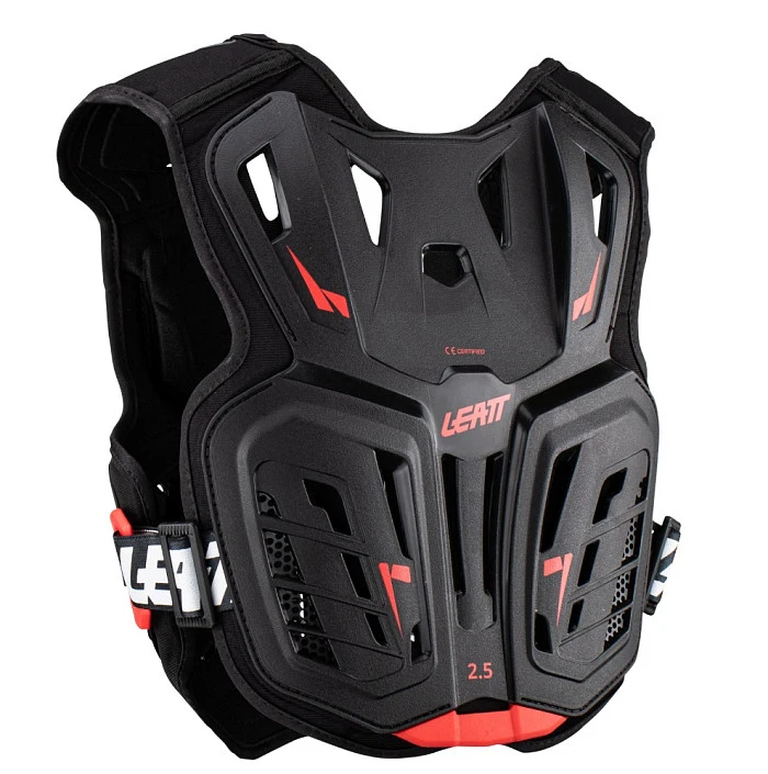 Leatt Chest Protector 2.5 Junior Black/Red панцирь без плеч подростковый, черно-красный