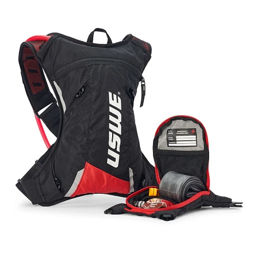 USWE MTB Hydro 3L Hydration Pack (2L) Uswe Red рюкзак-гидропак, красный