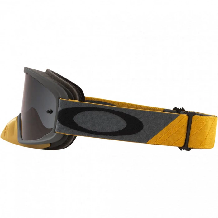 Oakley O-Frame 2.0 PRO MX Tuff Blocks мотоочки, черно-желтый, темно-серая линза (71152400)
