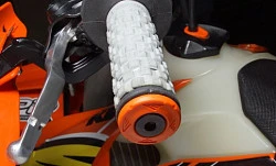 Cycra Grip Armor W/Bar End заглушки в торец руля, синий