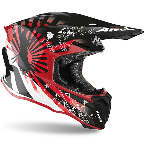 Airoh Twist 2.0 Katana Red шлем внедорожный, красный