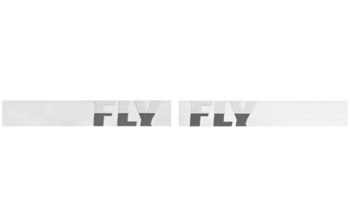 Fly Racing Zone Pro 2022 мотоочки, бело-серый, серая зеркальная линза
