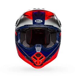Bell Moto-9 Mips Prophecy Gloss Infrared /Navy /Gray шлем кроссовый