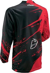 Thor Phase Splatter джерси, черно-красный