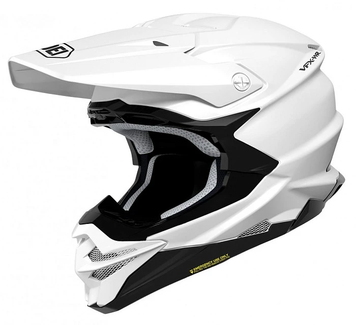Shoei VFX-WR Plain шлем кроссовый, белый