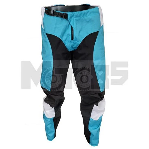 Starks Phoenix мотоштаны, черно-бело-голубой