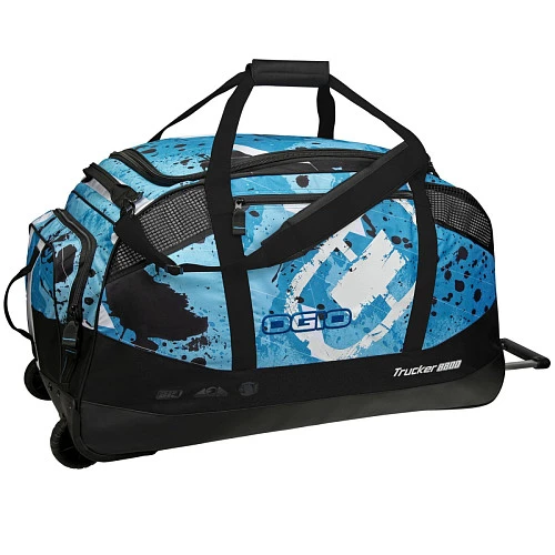 OGIO Trucker 8800 сумка на колесах, черно-голубой