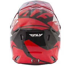 Fly Racing Elite Guild 2018 шлем кроссовый, бело-красно-черный