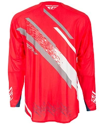 Fly Racing Evolution 2.0 2018 джерси, красно-серо-белый