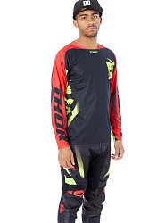 Thor Fuse Rampant комплект, черно-красный