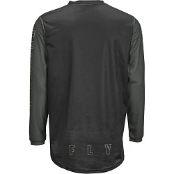 Fly Racing F-16 2021 джерси, черно-серый