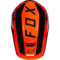 Fox Racing V1 Revn Flow Orange шлем кроссовый