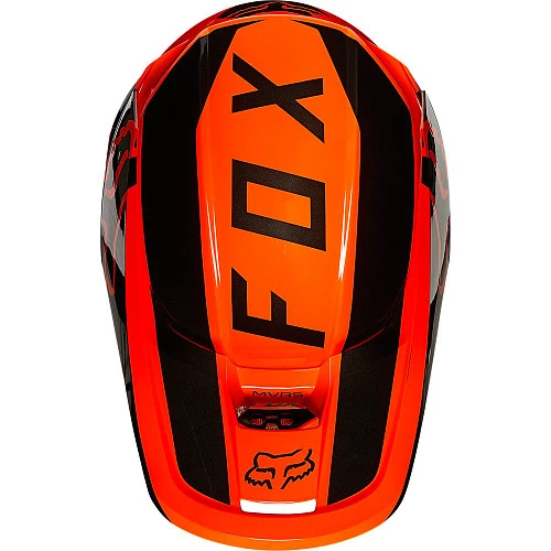 Fox Racing V1 Revn Flow Orange шлем кроссовый