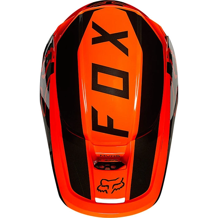 Fox Racing V1 Revn Flow Orange шлем кроссовый