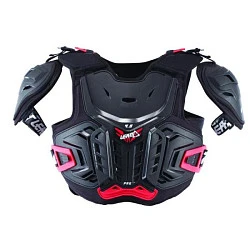 Leatt Chest Protector 4.5 Pro Junior панцирь подростковый, черно-красный