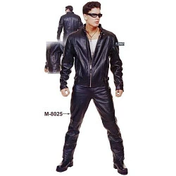 First M8025 Кожаные штаны классические, черный 40-46