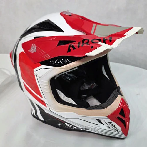 Airoh Aviator Ace 2 Engine Red шлем внедорожный, красный