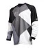 Fox Racing Freeride Aircool джерси, бело-серо-черный