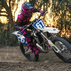 Fox Racing 180 Womens 2017 комплект женский, черно-розовый