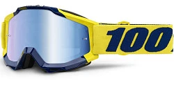 100% Accuri Supply Mirror Blue Lens мотоочки