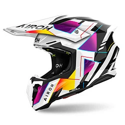 Airoh Twist 3 Rainbow Gloss шлем внедорожный