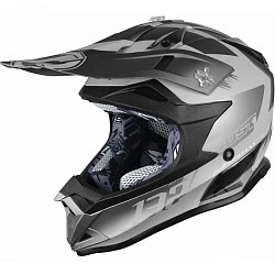 Just1 J32 PRO Kick шлем кроссовый, черно-серый