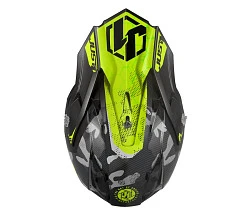 Just1 J32 Pro Swat Camo Yellow Fluo шлем детский, желто-черный