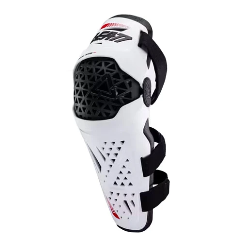 Leatt Dual Axis Pro White шарнирные наколенники, белый