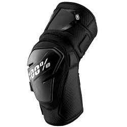 100% Fortis наколенники, черный