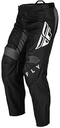 Fly Racing F-16 2023 Black/White мотоштаны