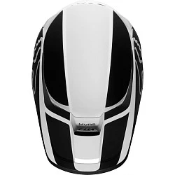 Fox Racing V1 Przm 2019 шлем кроссовый, черно-белый