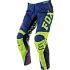 Fox Racing 180 мотоштаны женские, черно-сине-салатовый