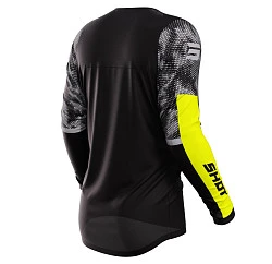 Shot Contact Patrol Black Neon Yellow джерси