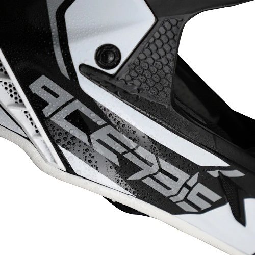Acerbis X-Track 22-06 Black/White 2 шлем внедорожный, черно-белый