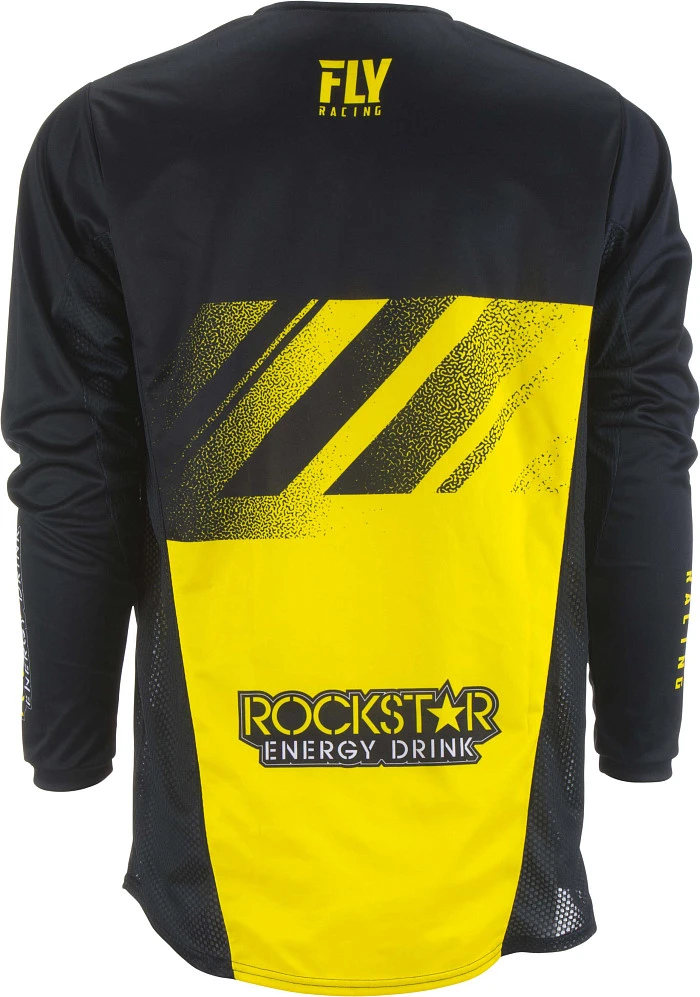 Fly Racing Kinetic Rockstar 2019 джерси, черно-желтый