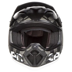 Bell MX-9 Mips Seven Checkmate шлем кроссовый, серо-черный матовый
